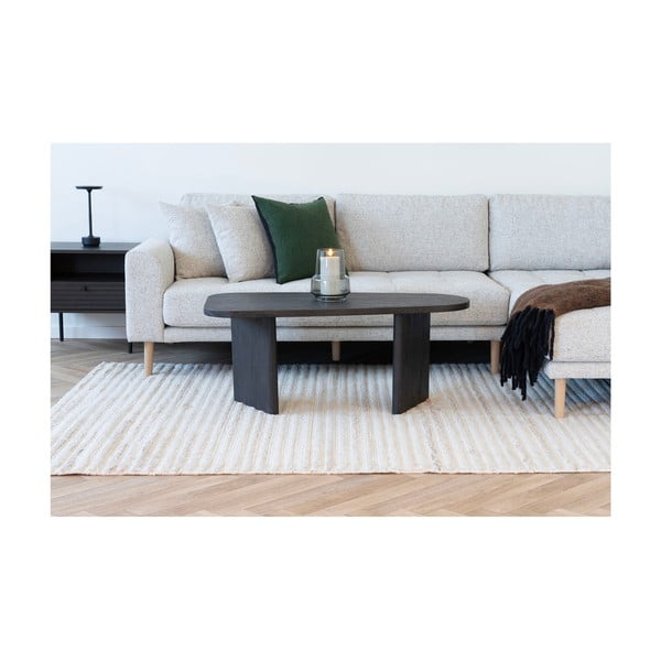 Tamno smeđi stolić za kavu 50x100 cm Melo – House Nordic-image-2