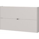 Krem preklopni/viseći ormarić za cipele u dekoru hrasta 140x83x18 cm Ameca – Germania