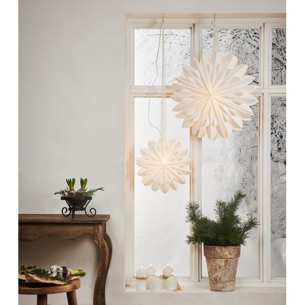 Bílá vánoční světelná dekorace Star Trading Clipp-image-2