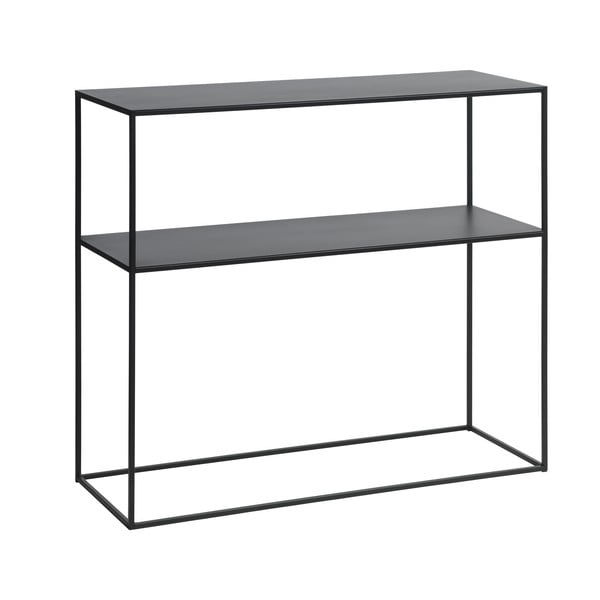 Crni metalni pomoćni stol 35x90 cm Pebble – Unique Furniture-image-2