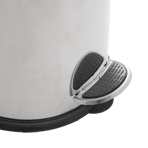 Kanta za otpatke na pedalu od nehrđajućeg čelika 3 l - Orion-image-1