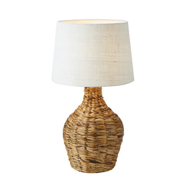 Bež/u prirodnoj boji stolna lampa sa sjenilom od jute (visina 58 cm) Paglia – Markslöjd
