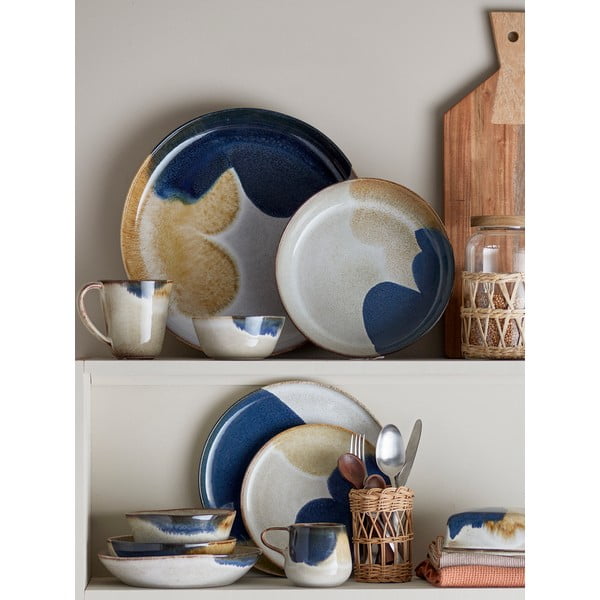 Servis za jelo 12 kom od kamenine Jules – Bloomingville-image-1