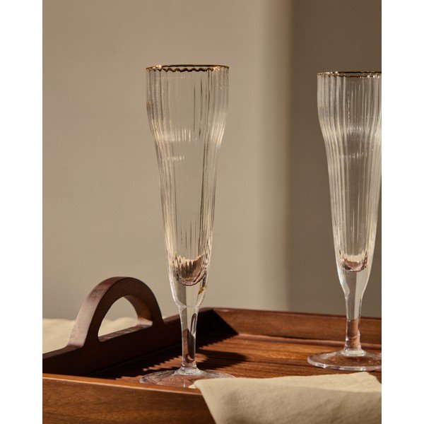 Čaša za šampanjac 190 ml Ayan – Kave Home-image-2