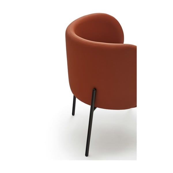 Narančaste podstavljene blagovaonske stolice u setu 2 kom Mogi – Teulat-image-4