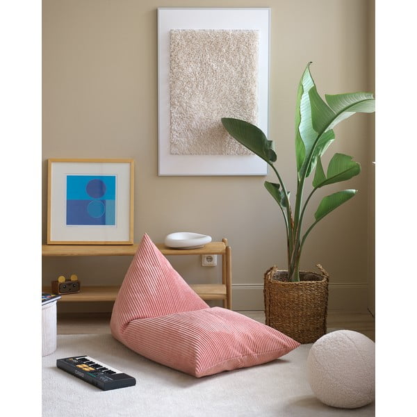 Ružičasta vreća za bebe od samta Big Lounger – Wigiwama-image-2