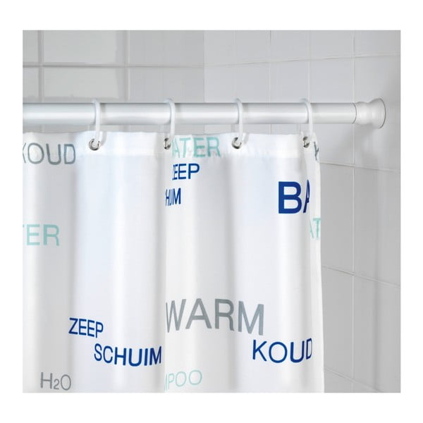 Bijela teleskopska šipka za tuš zavjesu Wenko Shower Curtain Rod-image-3