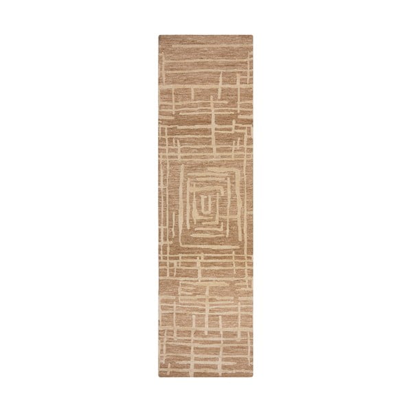 Bež staza 80x300 cm Elliot – Flair Rugs