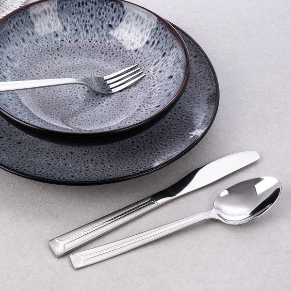 Pribor 24 kom od nehrđajućeg čelika u srebrnoj boji Bright – Orion-image-1