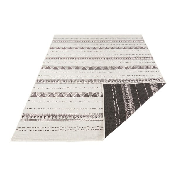 Vanjski crno-krem tepih NORTHRUGS Bahamas, 160 x 230 cm-image-2