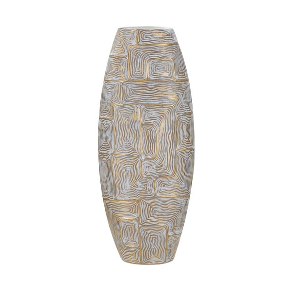 Vaza od polyresina u zlatnoj boji (visina 59,5 cm) Eclips – Mauro Ferretti