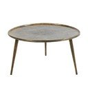 Metalni okrugao stolić za kavu u brončanoj boji ø 67,5 cm Babina – Light & Living