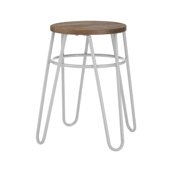 Sivi/u prirodnoj boji stolac od čvrstog brijesta District – Premier Housewares