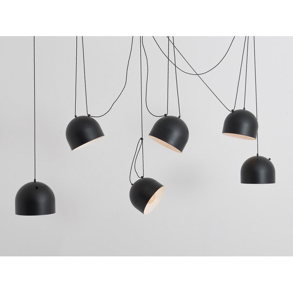 Crna visilica s metalnim sjenilom 250x250 cm Popo - CustomForm-image-1