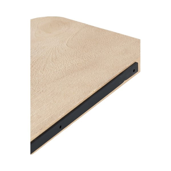 Polica od masivnog manga u prirodnoj boji 50 cm Tarontu – Light & Living-image-2