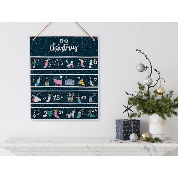Pamučni adventski kalendar Butter Kings Santa Dinosaur-image-2