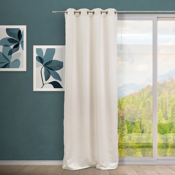 Bež/u zlatnoj boji zavjesa od jacquarda 140x260 cm Lluvia – Casa Selección-image-1