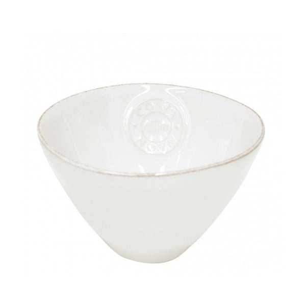 Bijela zemljana zdjela Costa Nova Nova, ⌀ 12 cm