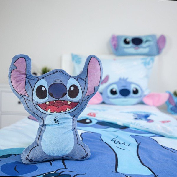 Dječji jastuk od flisa 30x35 cm Lilo and Stitch – Jerry Fabrics-image-1