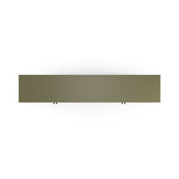 Zelena metalna TV komoda 160x50x35 cm Fayna – Marckeric-image-2