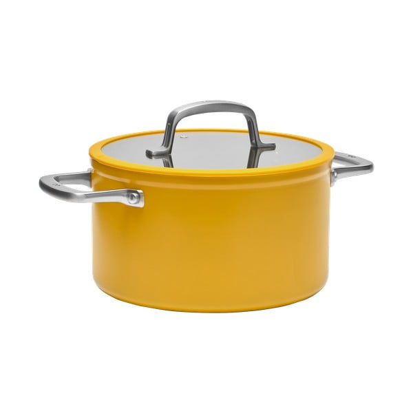 Lonac s poklopcem/s keramičkim premazom prikladni za indukcijsko kuhalo 5,5 l Meda 3.0 – FABINI