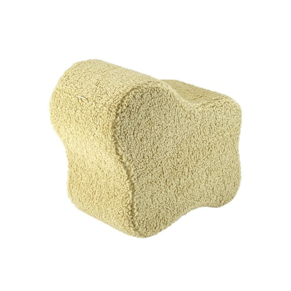 Zeleni dječji tabure od bouclé tkanine Cloud – Wigiwama-image-2