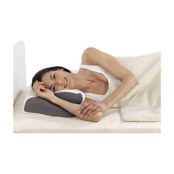 Anatomski jastuk s punjenjem od memorijske pjene 36x60 cm - Maximex-image-1