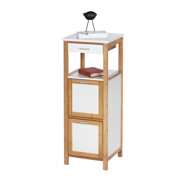 Kupaonski ormarić od bambusa s 2 police i prostorom za pohranu Wenko Finja-image-2