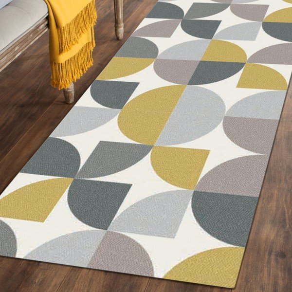 Žuto-sivi gazište Floorita Seventy, 60 x 140 cm-image-1