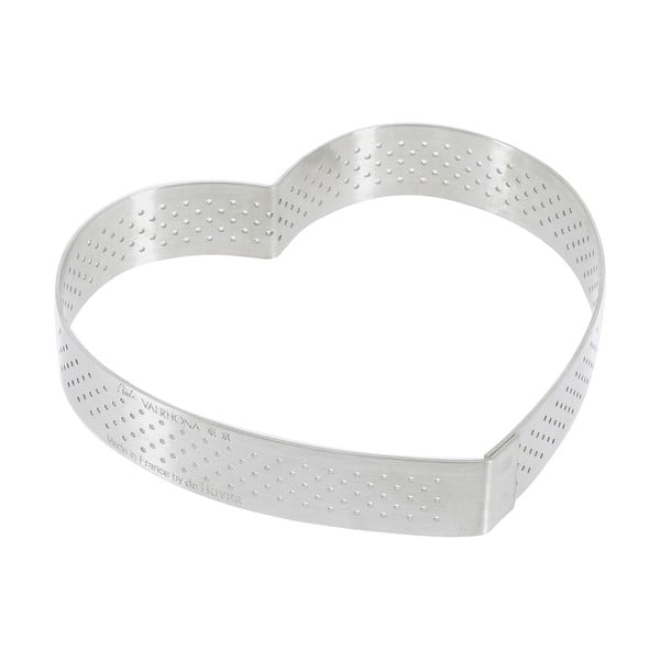 Pleh za pečenje od nehrđajućeg čelika od Buyer Heart Ring, ø 12 cm