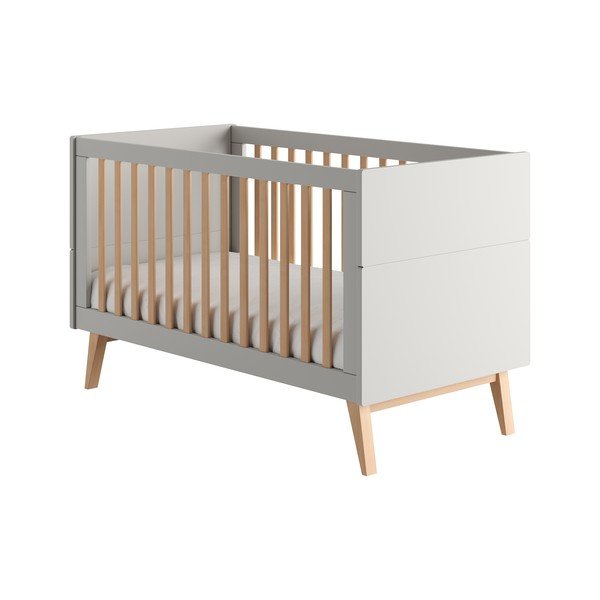 Sivi dječji krevet 70x140 cm Swing – Pinio