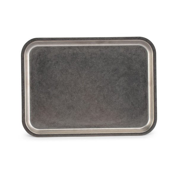 Pladanj od nehrđajućeg čelika za posluživanje 16x22 cm Serve – BonBistro-image-1