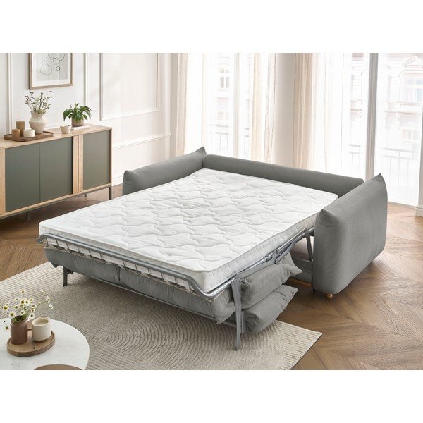 Siva sklopiva sofa 214 cm Ernest – Bobochic Paris-image-1