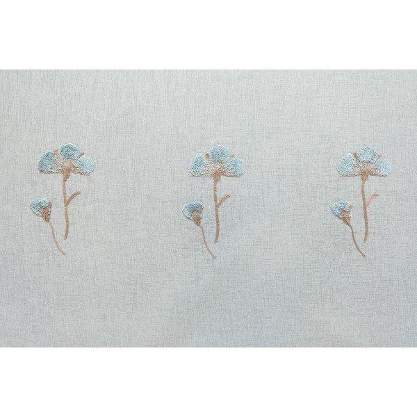 Bijela/plava prozirna zavjesa 140x260 cm Elba – Mendola Fabrics-image-3