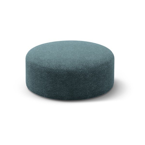 Petrolej zeleni tabure od bouclé tkanine Dia – Micadoni 