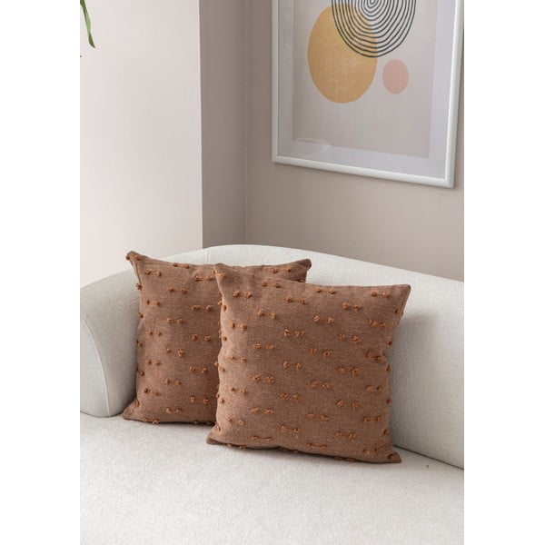 Ukrasne jastučnice u setu 2 kom 43x43 cm Tuffet – Mioli Decor-image-1