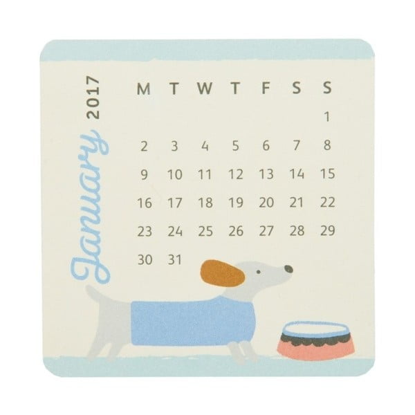Mini stolni kalendar Busy B Cute 2017-image-3