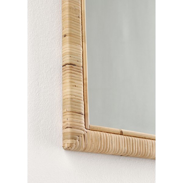 Zidno ogledalo s okvirom od ratana 50x70 cm Hakima – Bizzotto-image-1