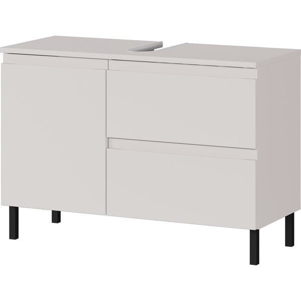 Krem nizak ormarić za ispod umivaonika 80x56 cm Salinas – Germania