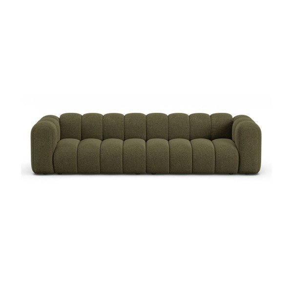Zelena sofa od šenila 290 cm Lupine – Micadoni 