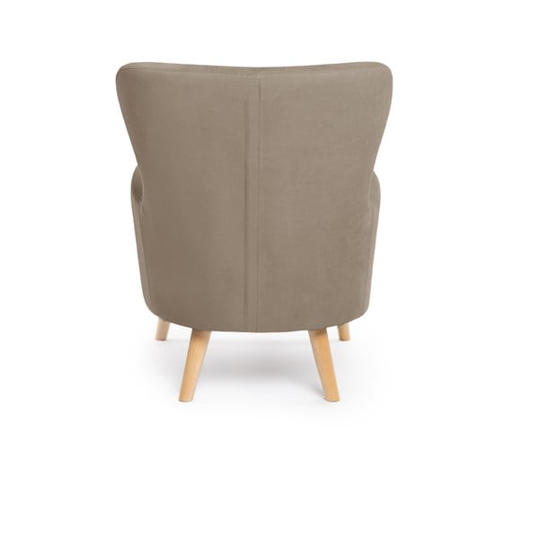 Bež wing fotelja Noemye – Bonami Selection-image-4