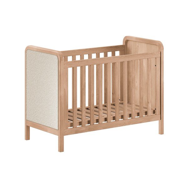 Dječji krevet s podesivom visinom 60x120 cm u prirodnoj boji Woods – Vipack