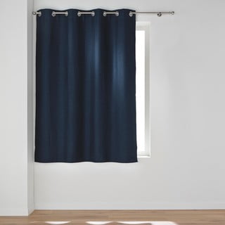 Tamno plava zatamnjujuća zavjesa 140x180 cm Crepuscule – douceur d'intérieur