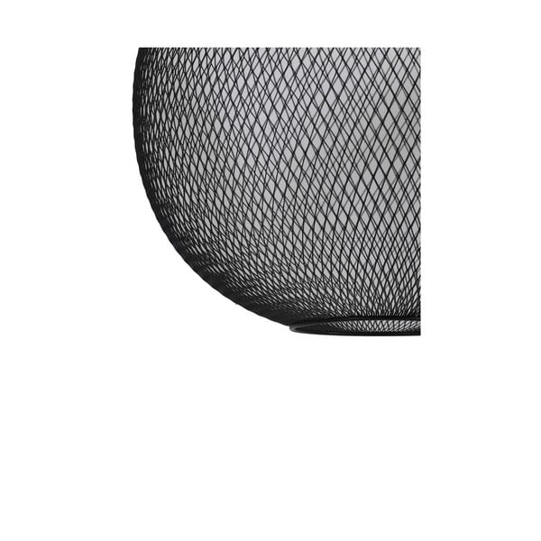 Mat crna viseća svjetiljka s metalnim sjenilom ø 50 cm Reilley – Light & Living-image-2