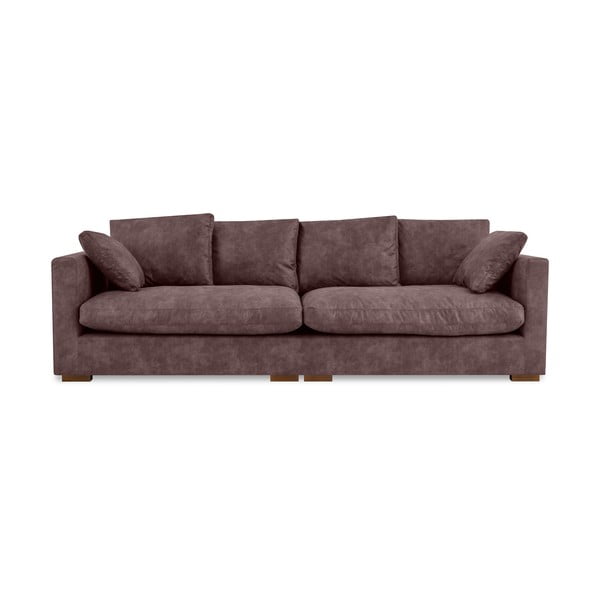 Tamno smeđa sofa 266 cm Comfy – Scandic