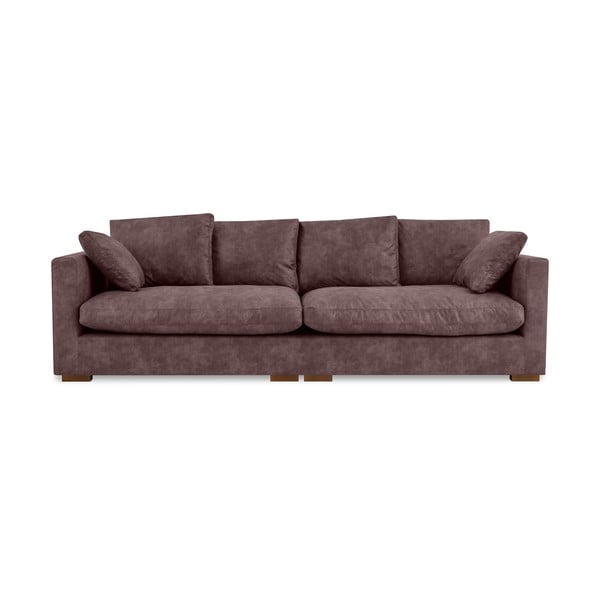 Tamno smeđa sofa 266 cm Comfy – Scandic
