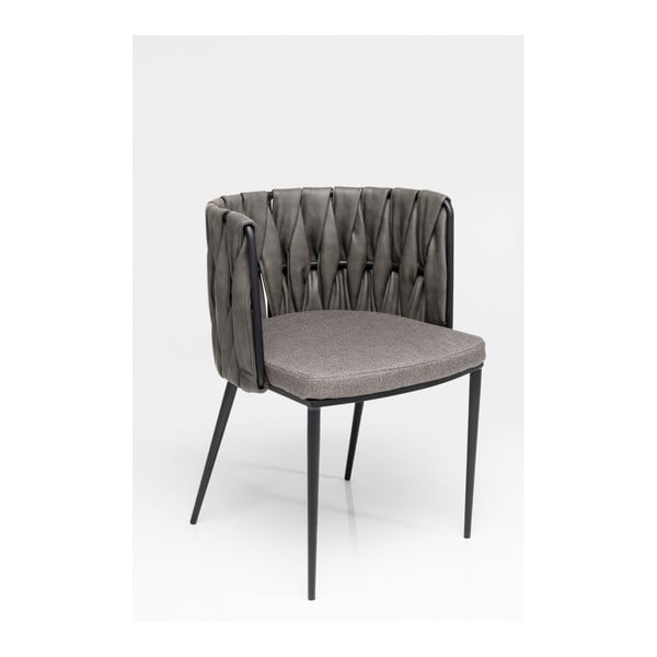 Set od 4 sive stolice s jastukom Kare Design Cheerio