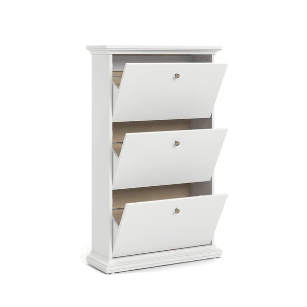 Bijeli preklopni ormarić za cipele Paris – Tvilum-image-2