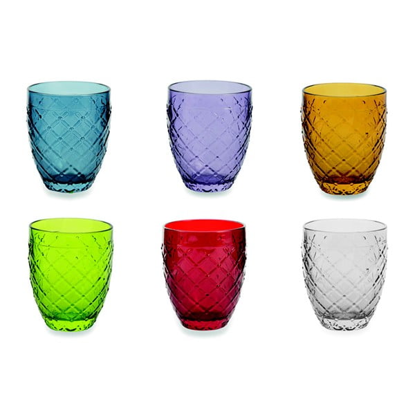 Set od 6 čaša u boji Villa d&#39;Este Acqua, 350 ml
