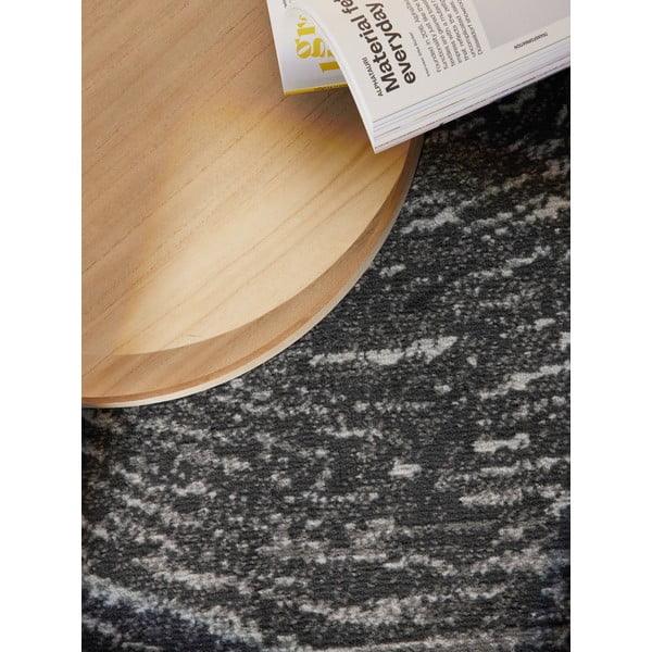 Sivi okrugli tepih ø 120 cm Gloria Cavallo – Hanse Home-image-4